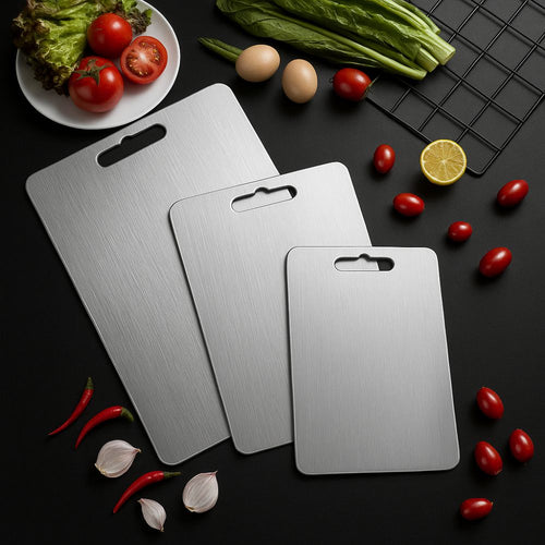 Swanutilidades Tábua De Cozinha Titanium Antibacteriana Antisujeira
